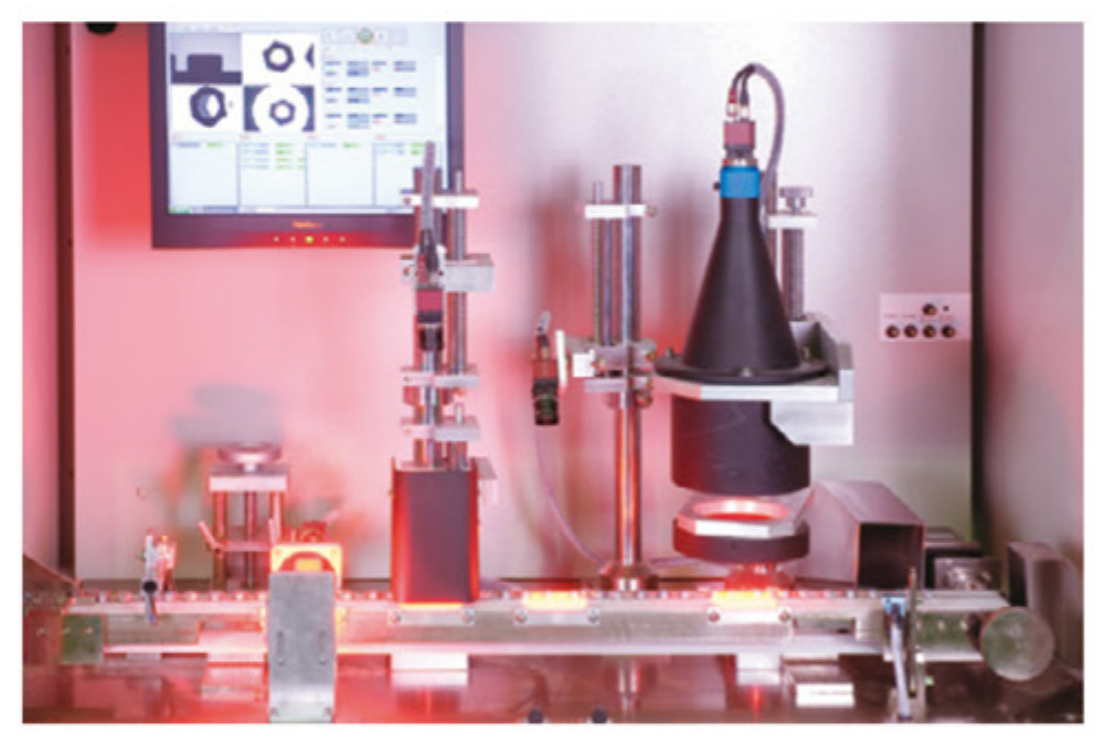 Optical Sorting Machine - Inspection Station