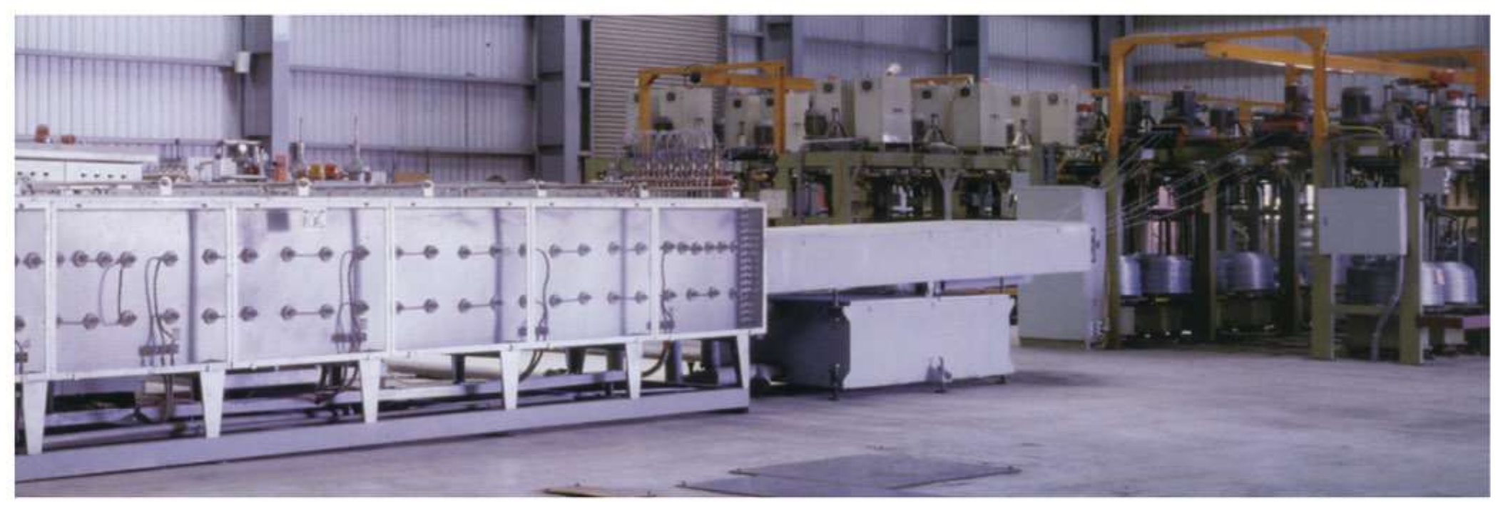 Heat Treatment Line - Continuous Mesh Belt Furnace