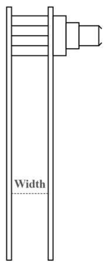 Conveyor Front View Diagram