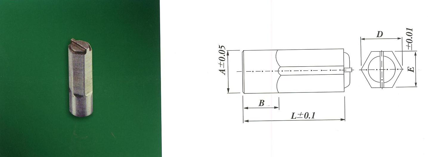 Slotted Hex Pin